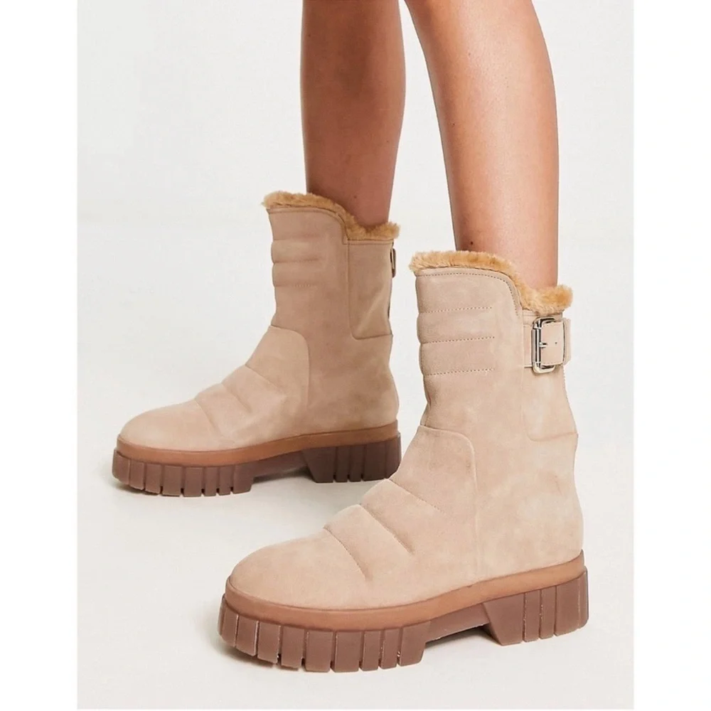 FREE PEOPLE Fable Chunky Boots